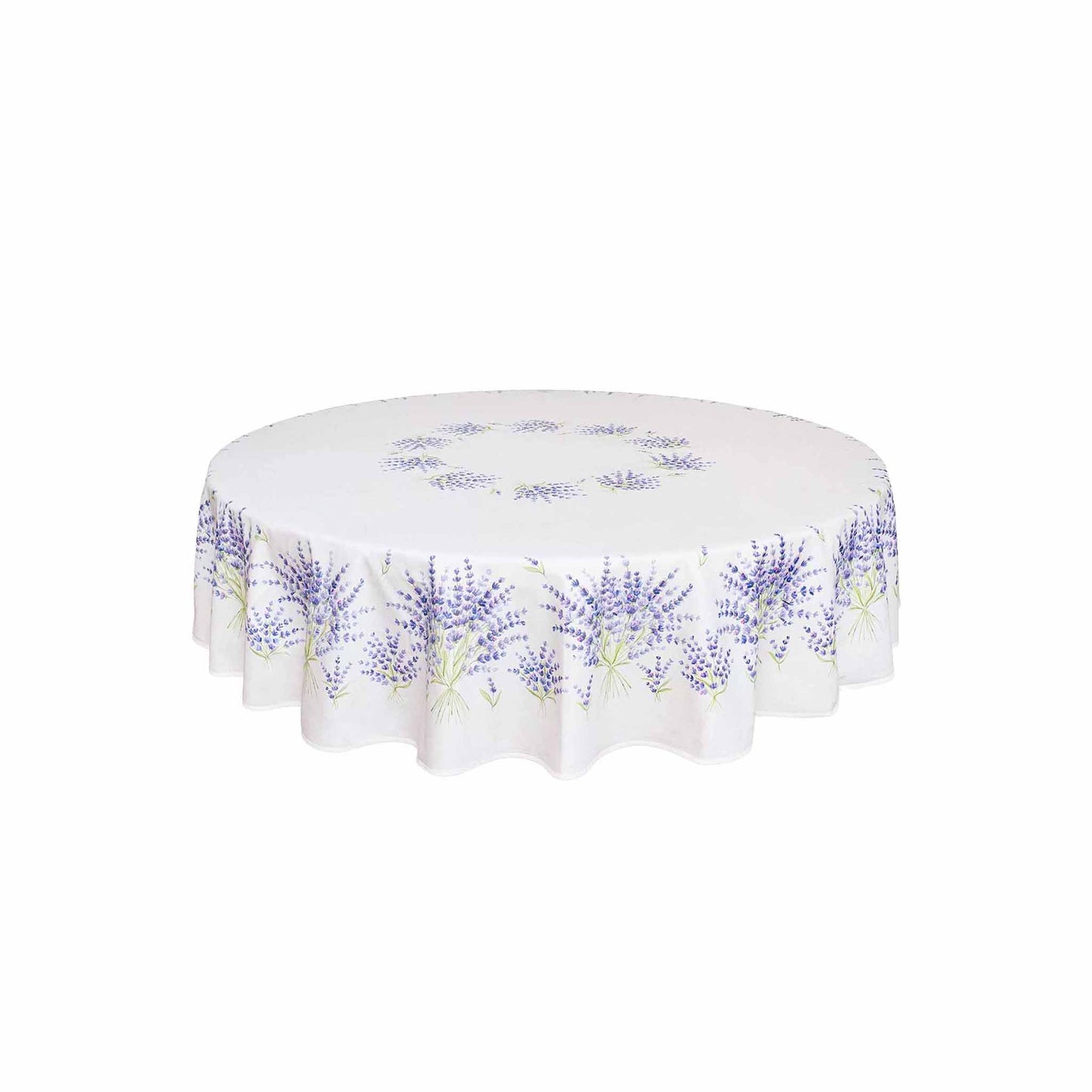 TISSUS TOSELLI BONNIEUX ACRYLIC COATED COTTON TABLECLOTH (70")