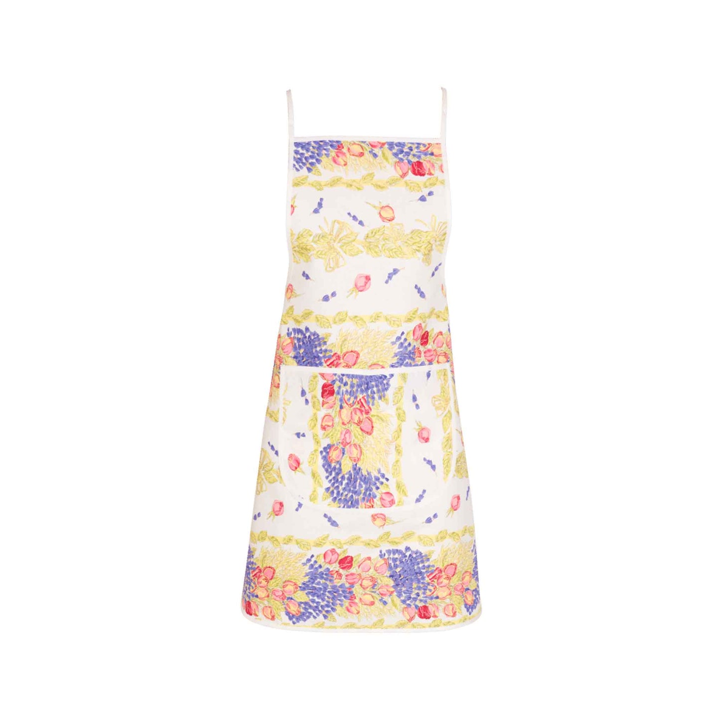 TISSUS TOSELLI ROSE LAVANDE APRON