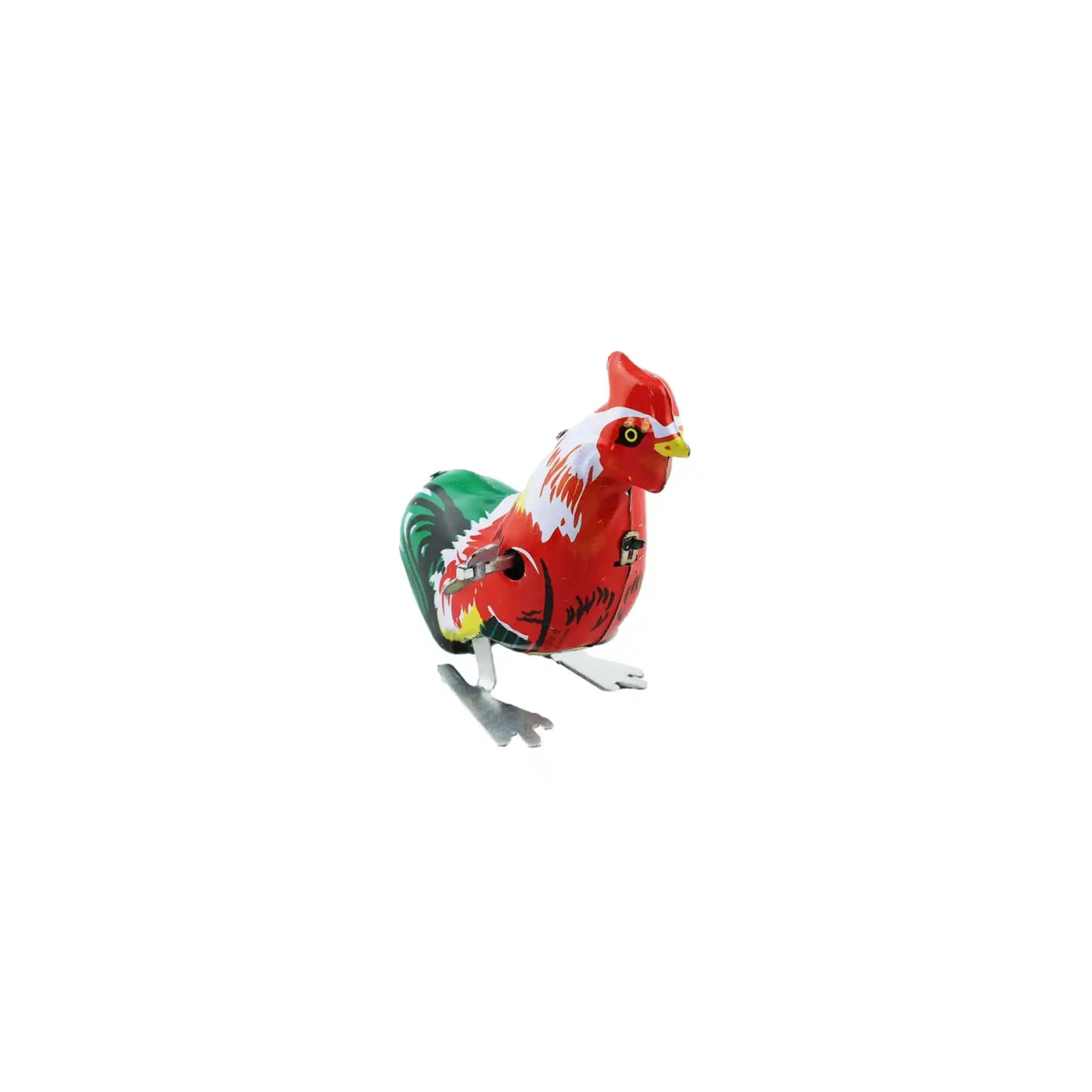 TRIBAL TIN ROOSTER TOY