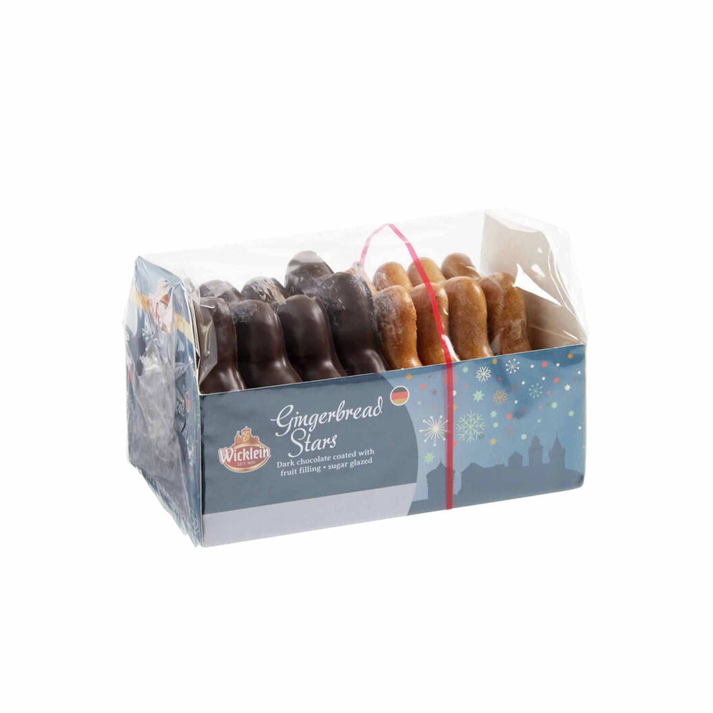 WICKLEIN ASSORTED GINGERBREAD STARS 175g