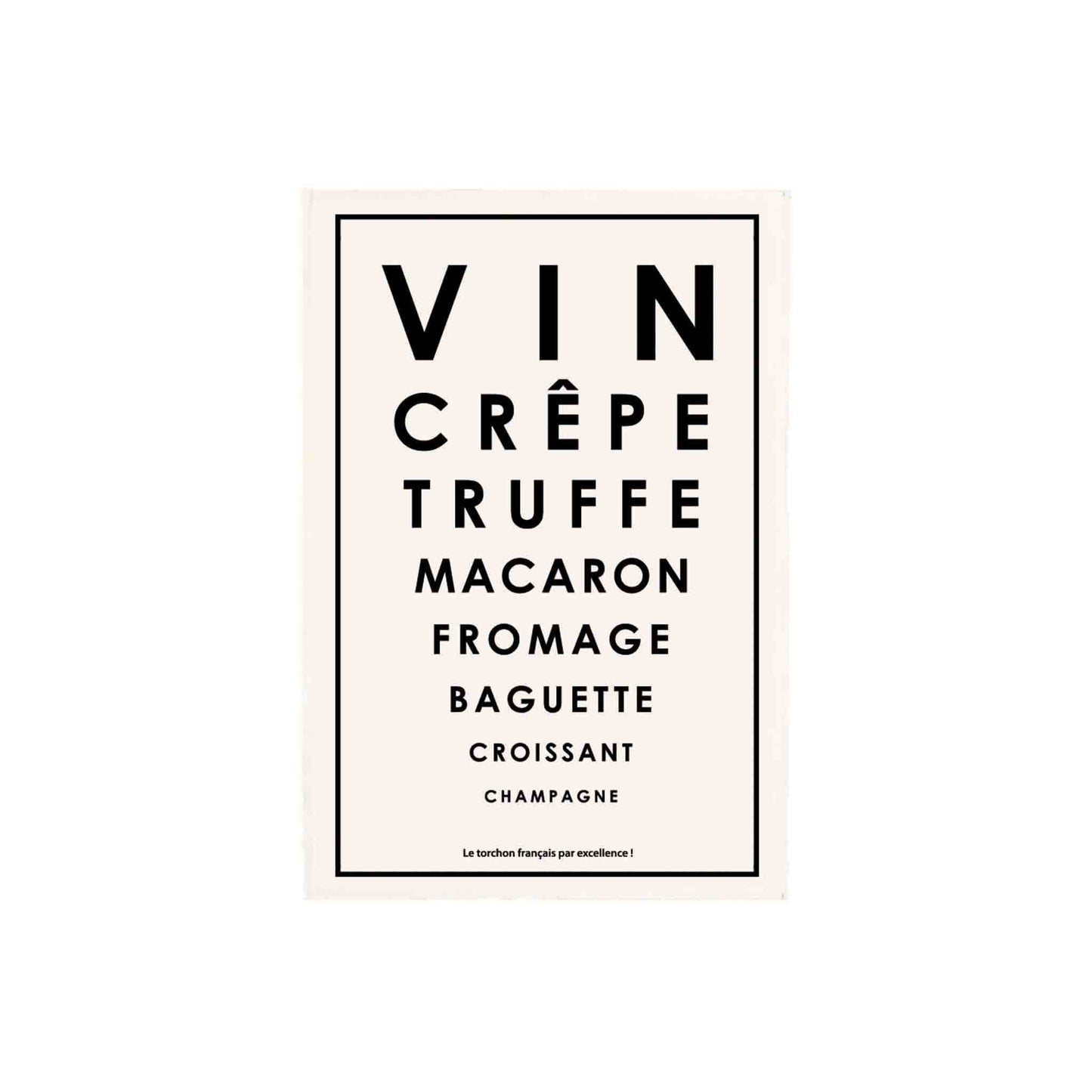 WINKLER FRENCH SPECIALITIES TEA TOWEL