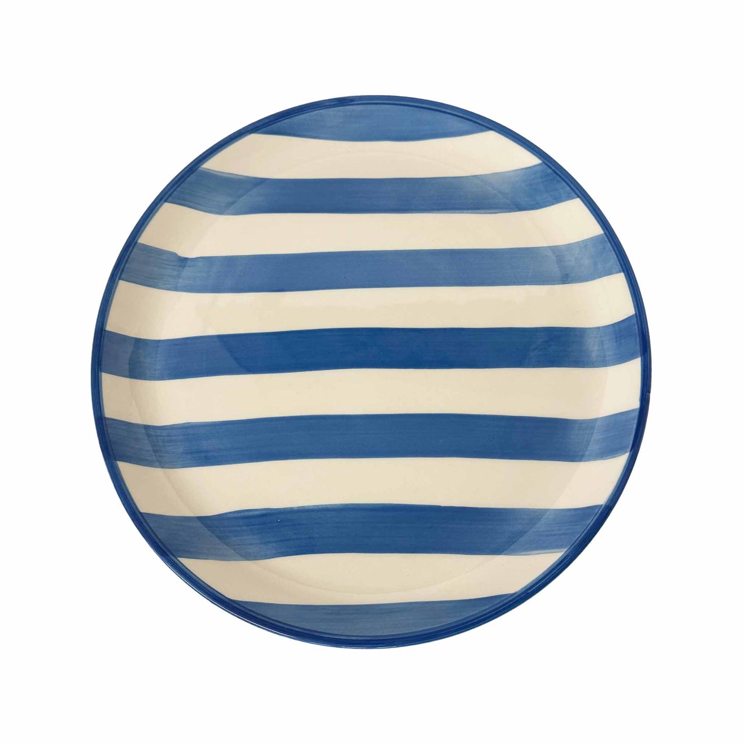 ZAFFERANO AMERICA LIDO DINNER PLATE - LIGHT BLUE