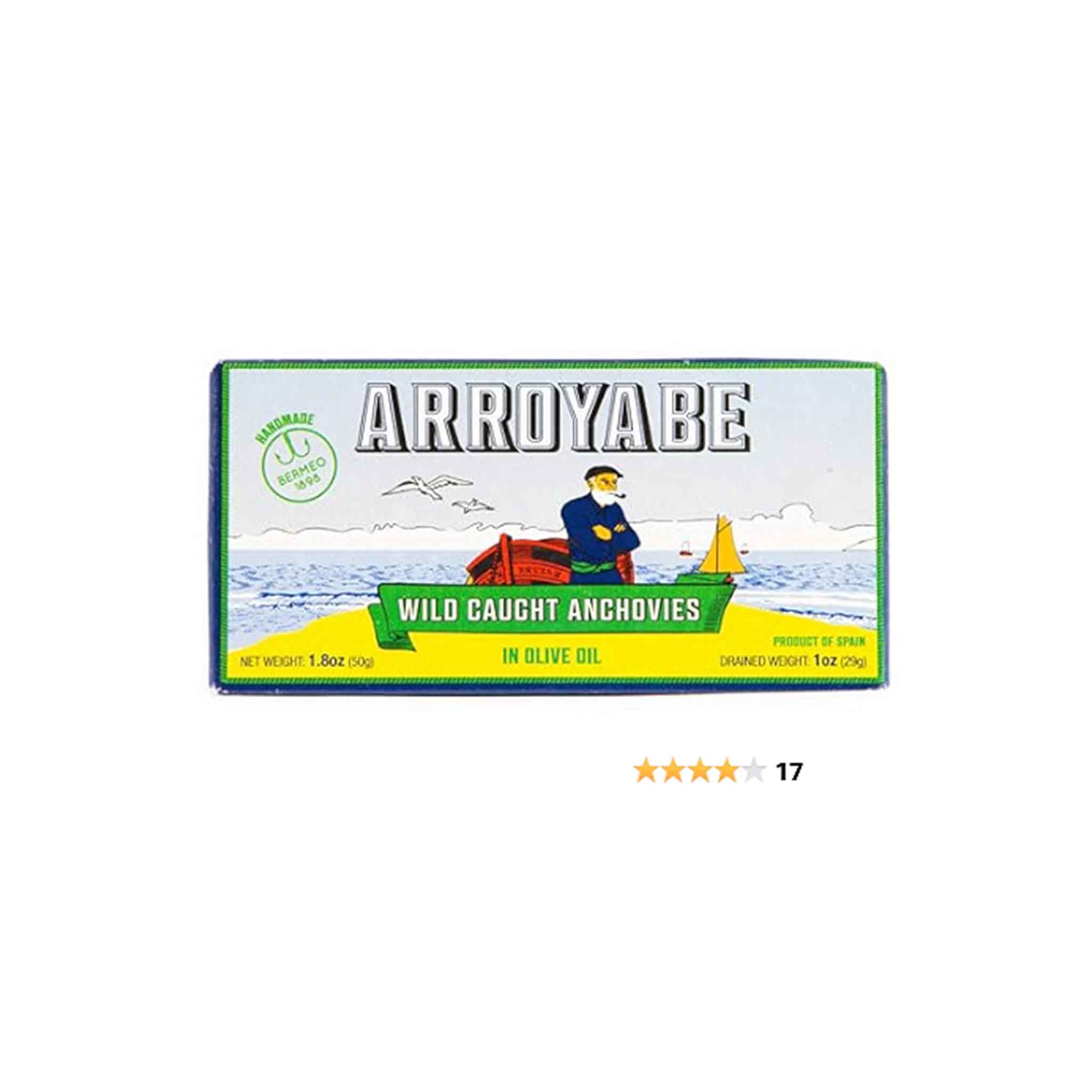 ARROYABE ANCHOVY FILLETS 49g