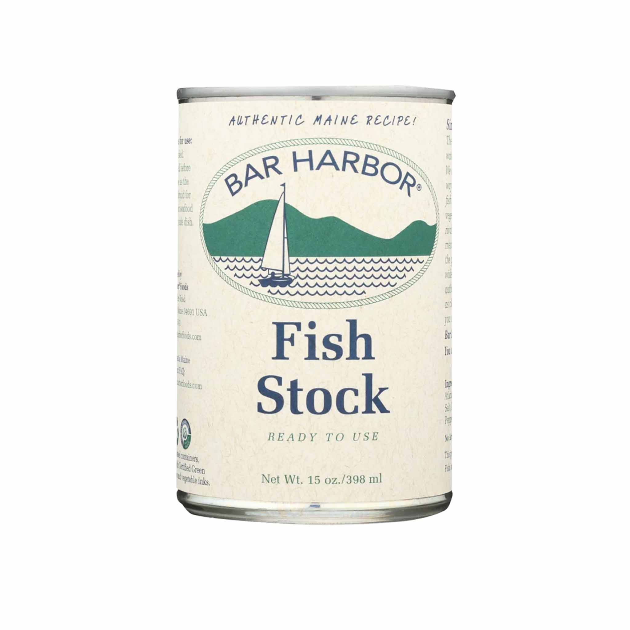BAR HARBOR FISH STOCK 15oz