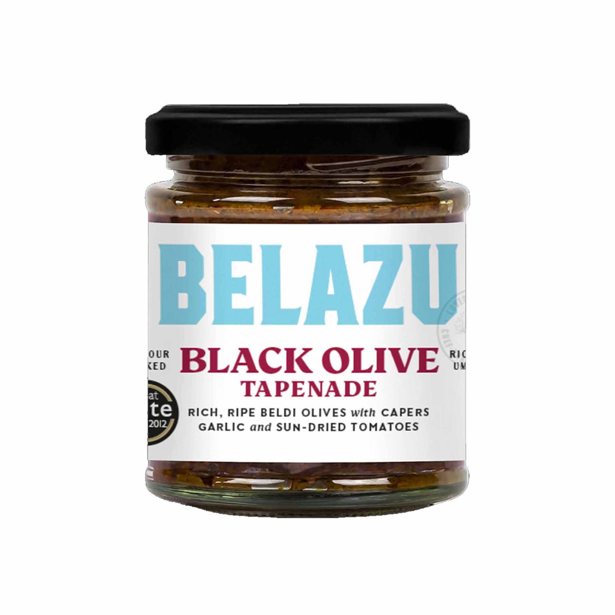BELAZU BLACK OLIVE TAPENADE 170g