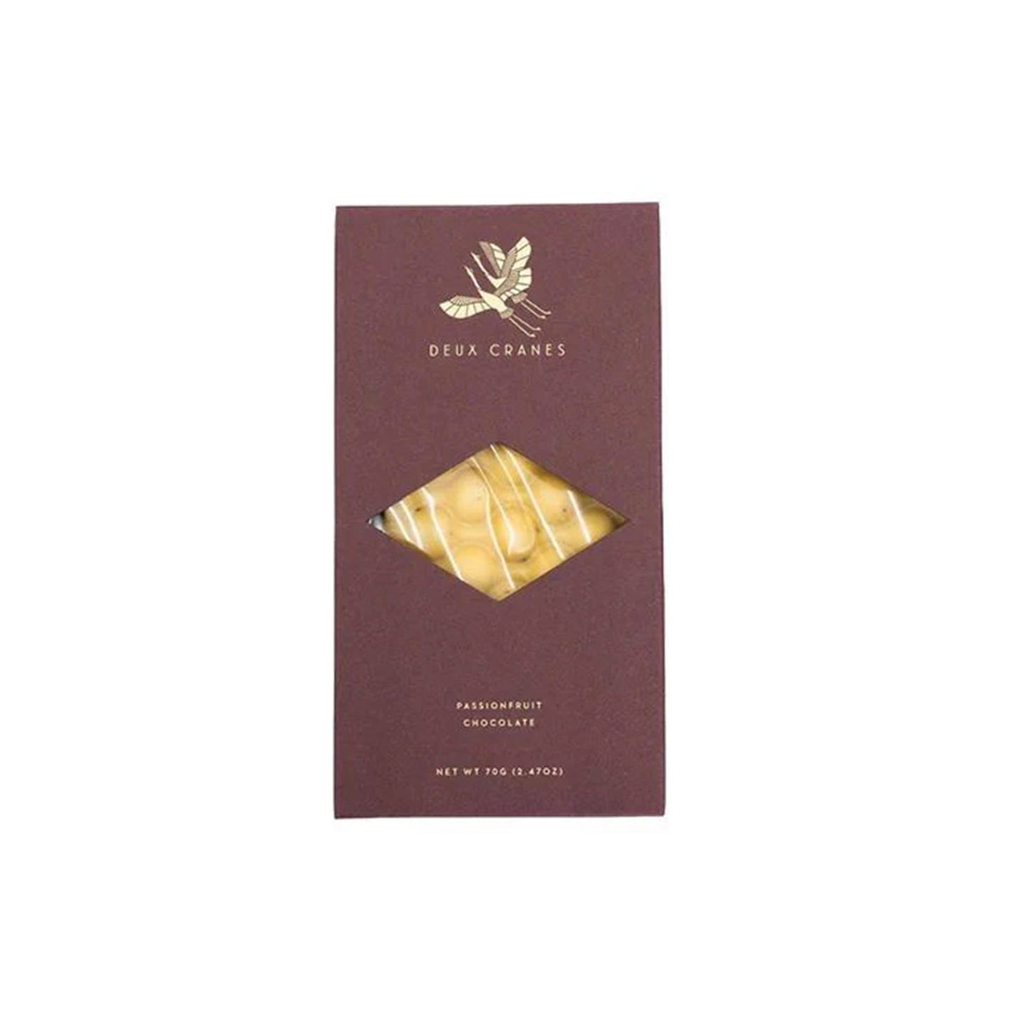 DEUX CRANES PASSION FRUIT CHOCOLATE 70g