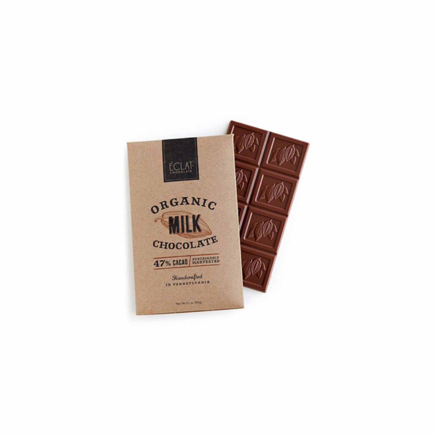 ECLAT MILK CHOCOLATE 47% 60g
