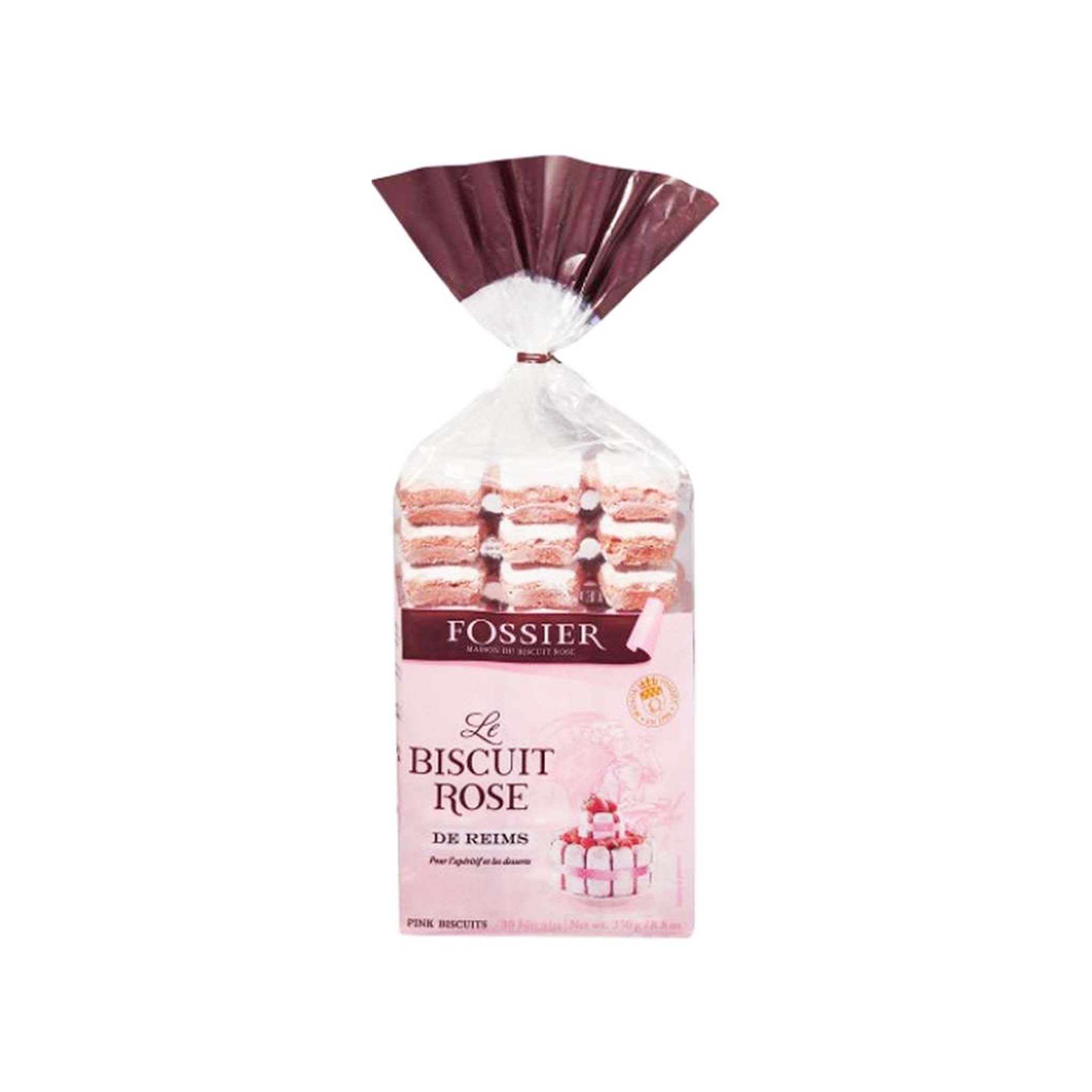 FOSSIER ROSE PINK BISCUITS SACHET 250g