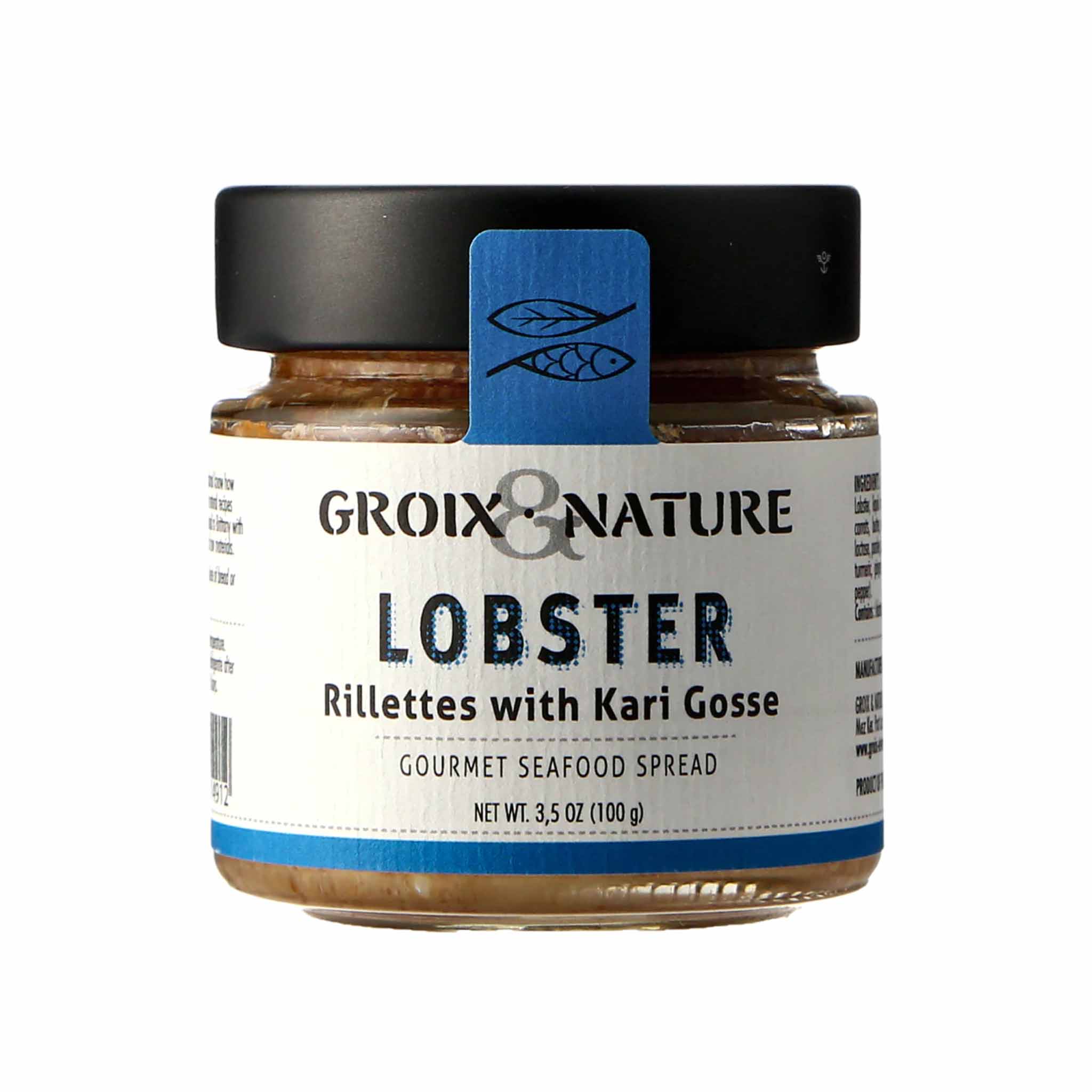 Groix & Nature Lobster Rillettes Gourmet Seafood Spread