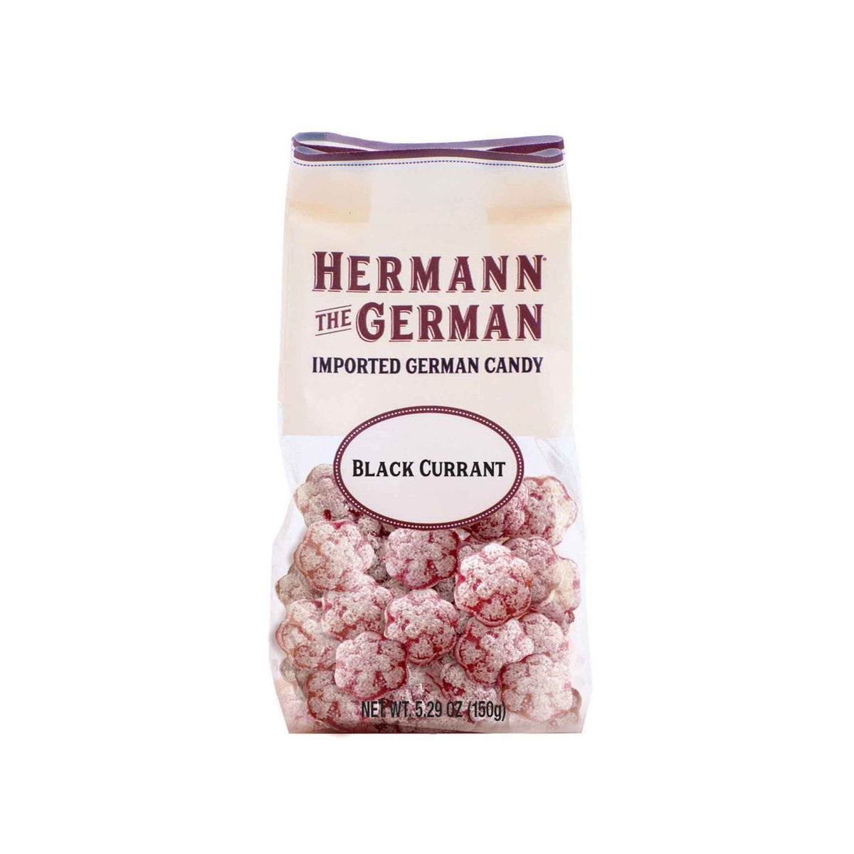 HERMANN THE GERMAN BLACKCURRANT CANDY 150g – monsieur marcel gourmet market, image size:1200x1200