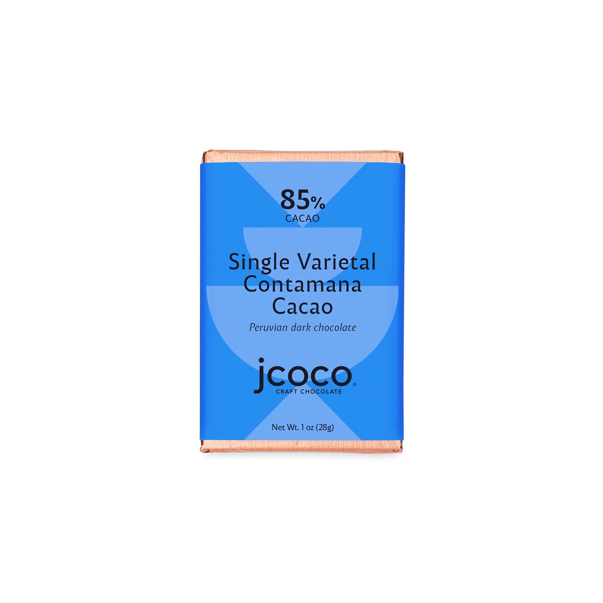 Jcoco Single Varietal Contamana Cacao 85% Dark Chocolate 28g