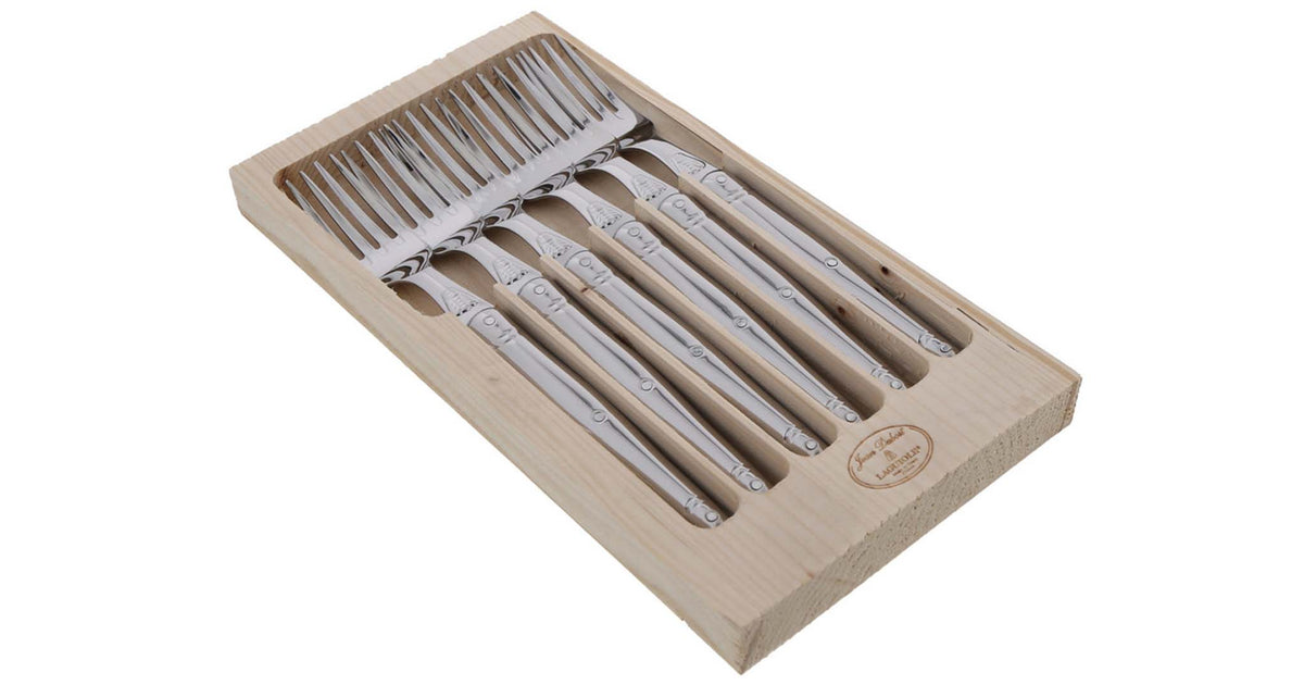 JEAN DUBOST LAGUIOLE 6 INOX FORKS – monsieur marcel gourmet market