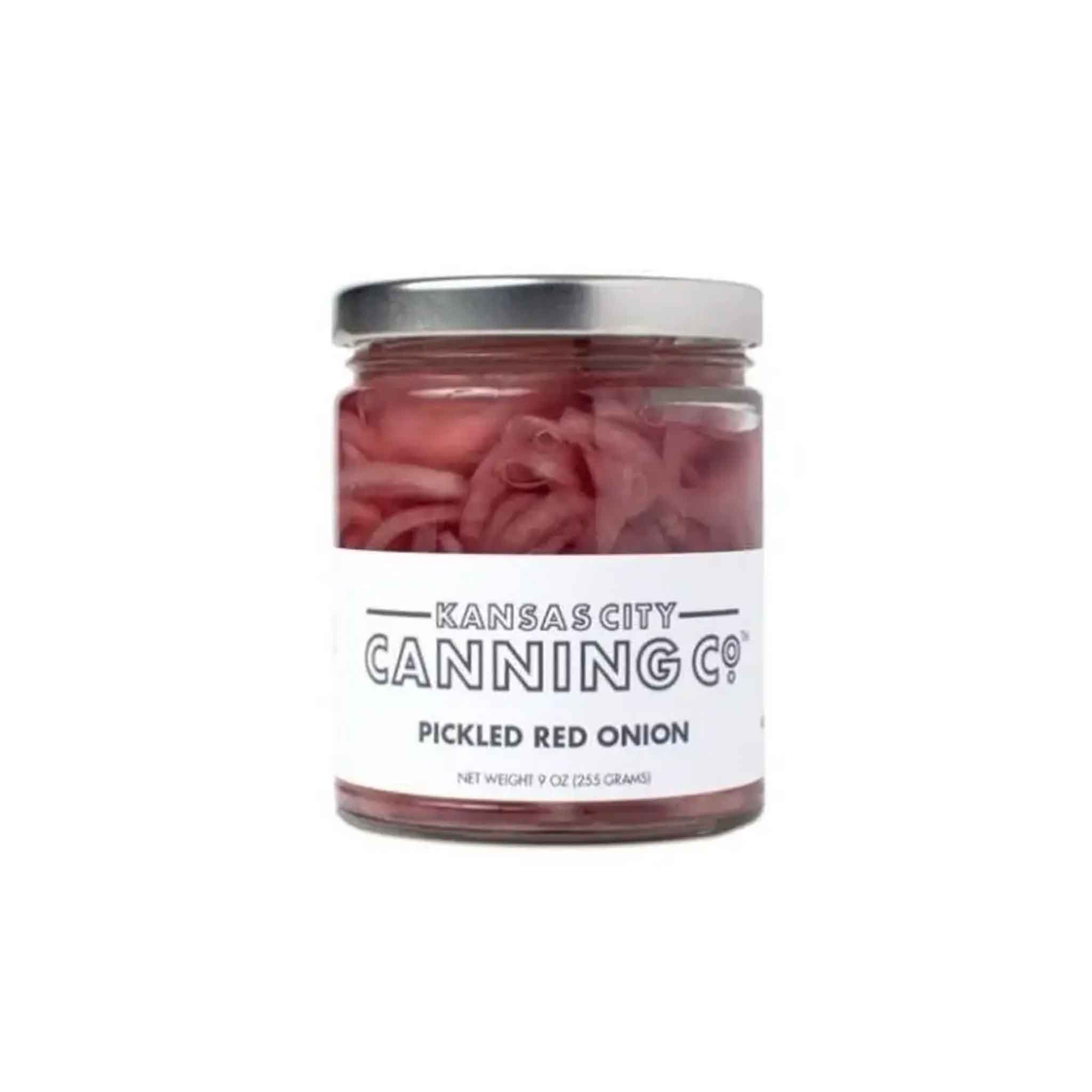KANSAS CITY CANNING CO. PICKLED RED ONIONS 9oz