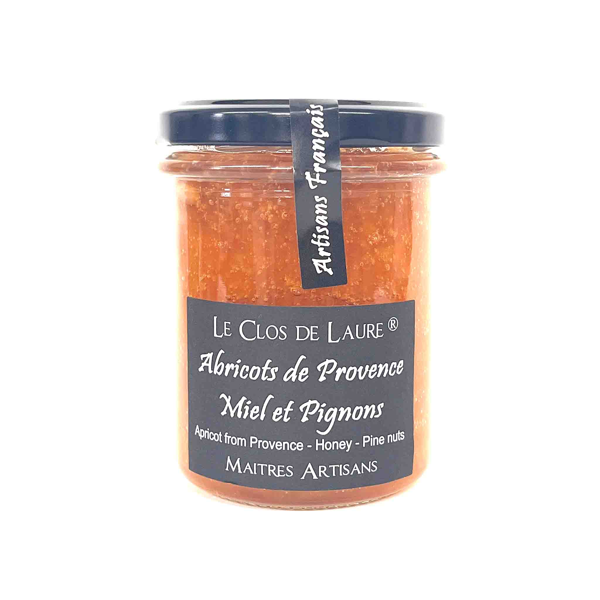 LE CLOS DE LAURE APRICOT JAM FROM PROVENCE WITH PINE NUTS 7.76oz