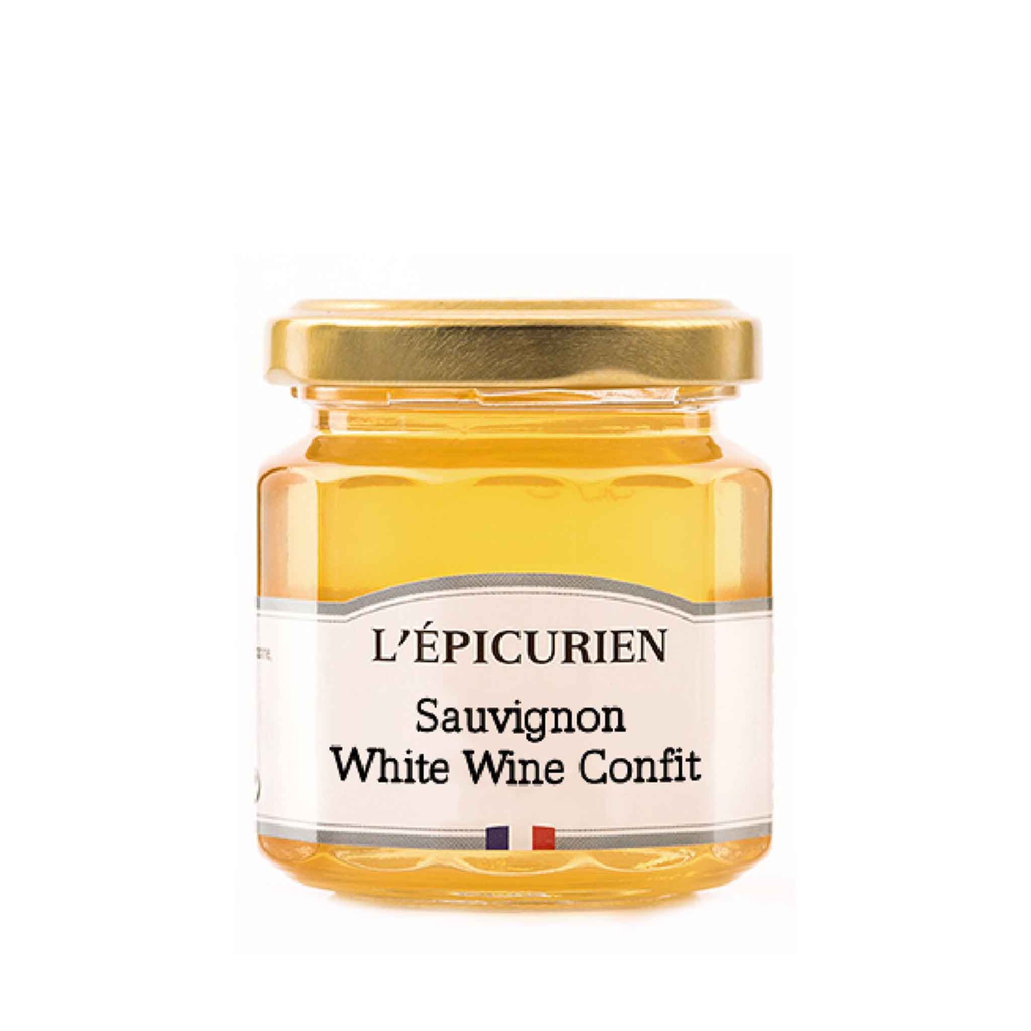 L'EPICURIEN SAUVIGNON WHITE WINE CONFIT 125g