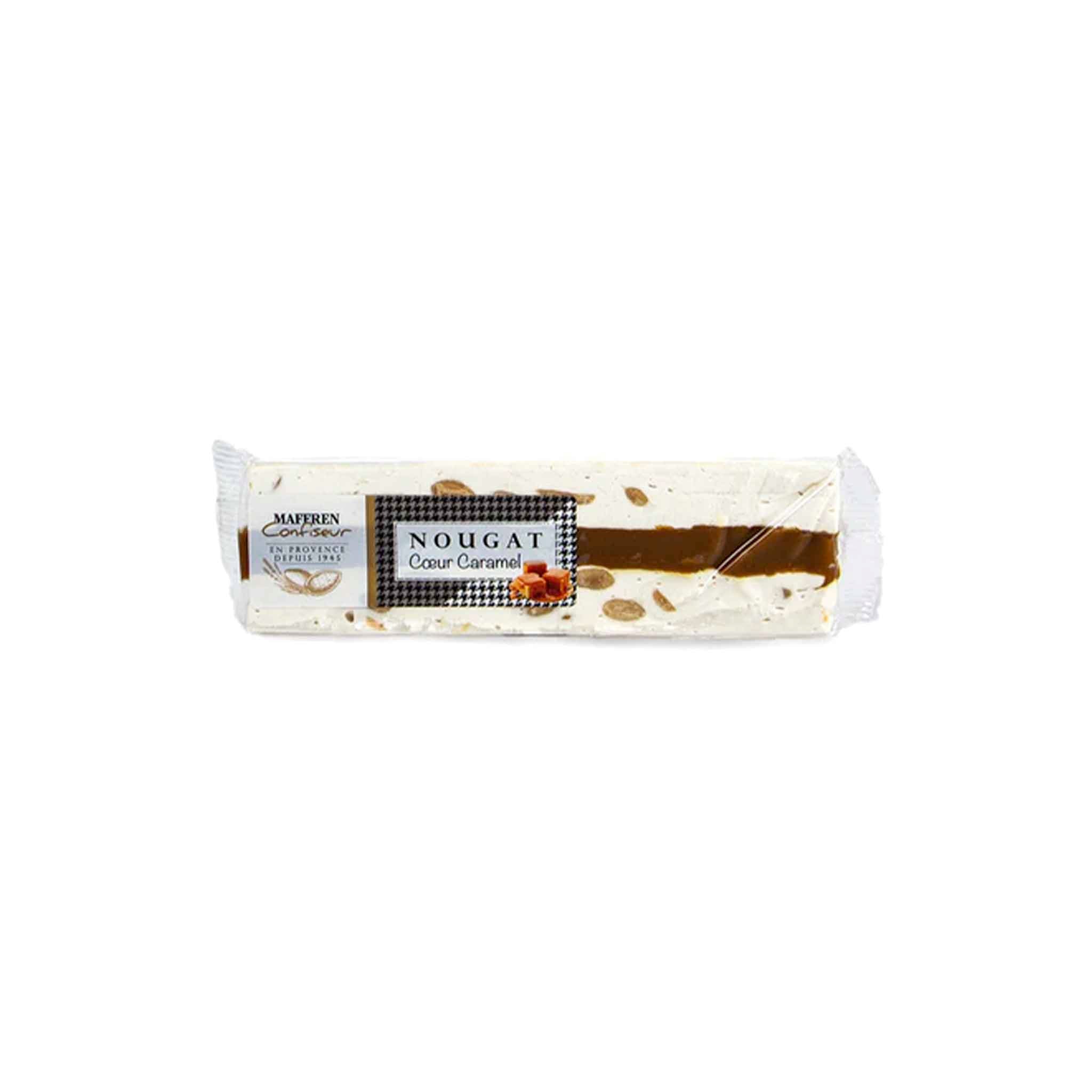 MAFFREN WHITE NOUGAT WITH CARAMEL 100g – monsieur marcel gourmet