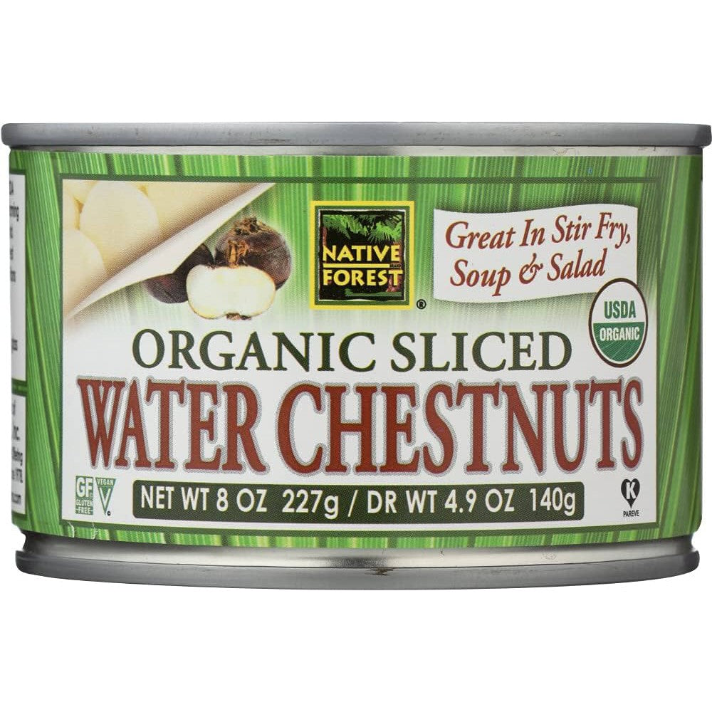 NATIVE FOREST ORGANIC WATER CHESTNUTS 8oz