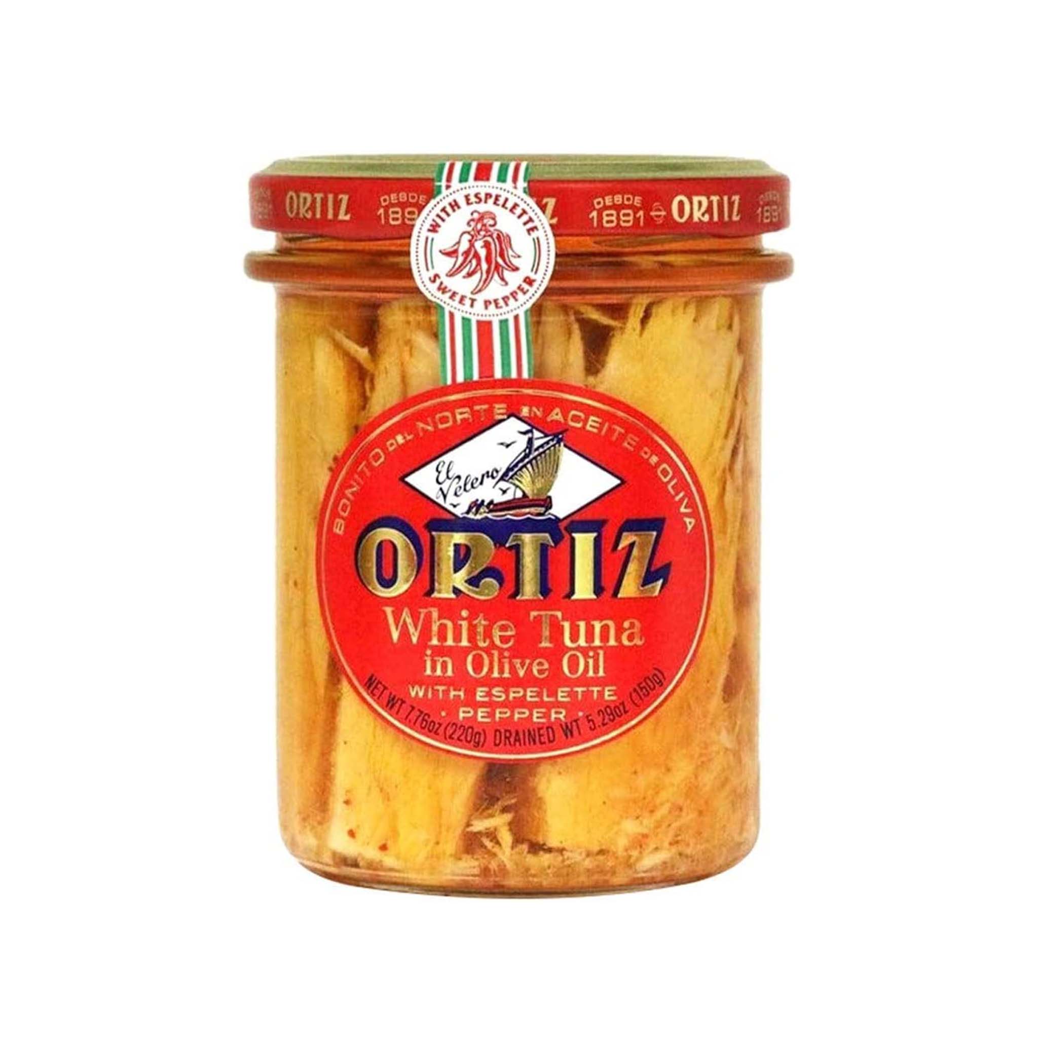 Ortiz-White Tuna Olive Oil Espelette Pepper