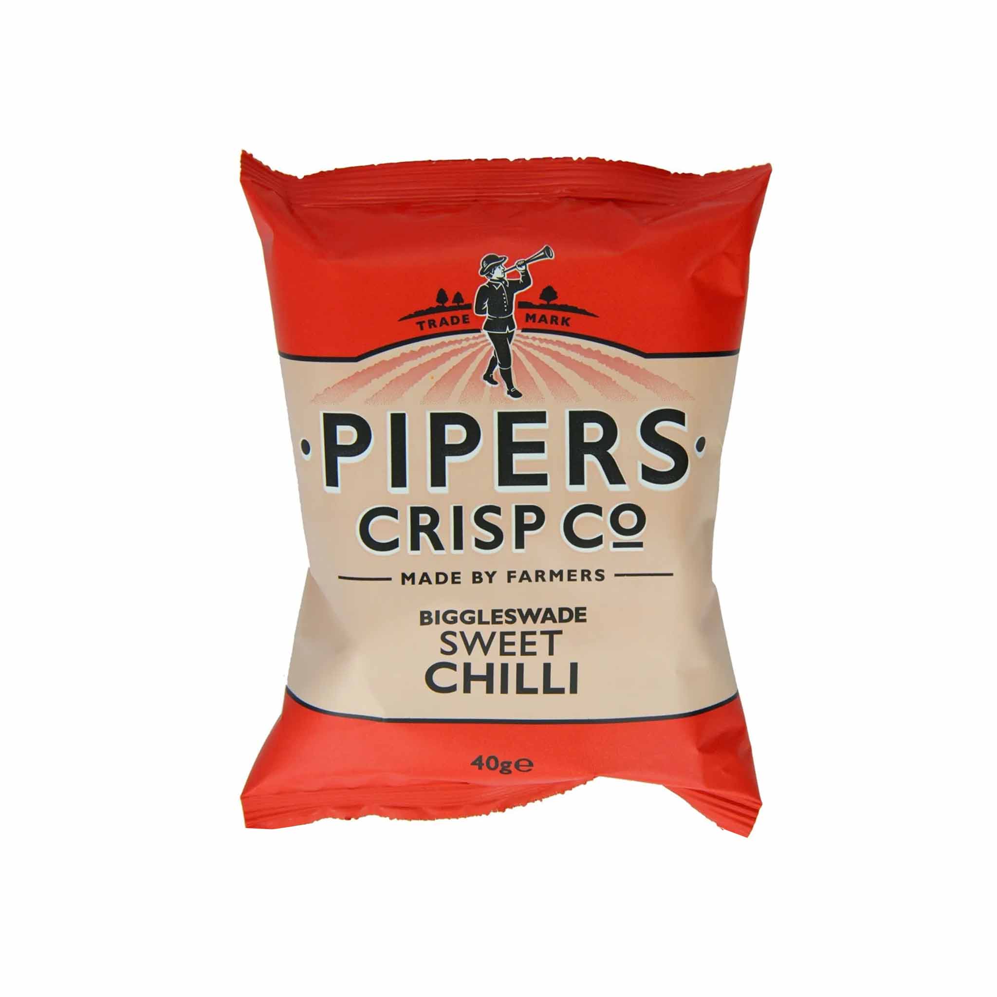PIPERS SWEET CHILI CHIPS 40g