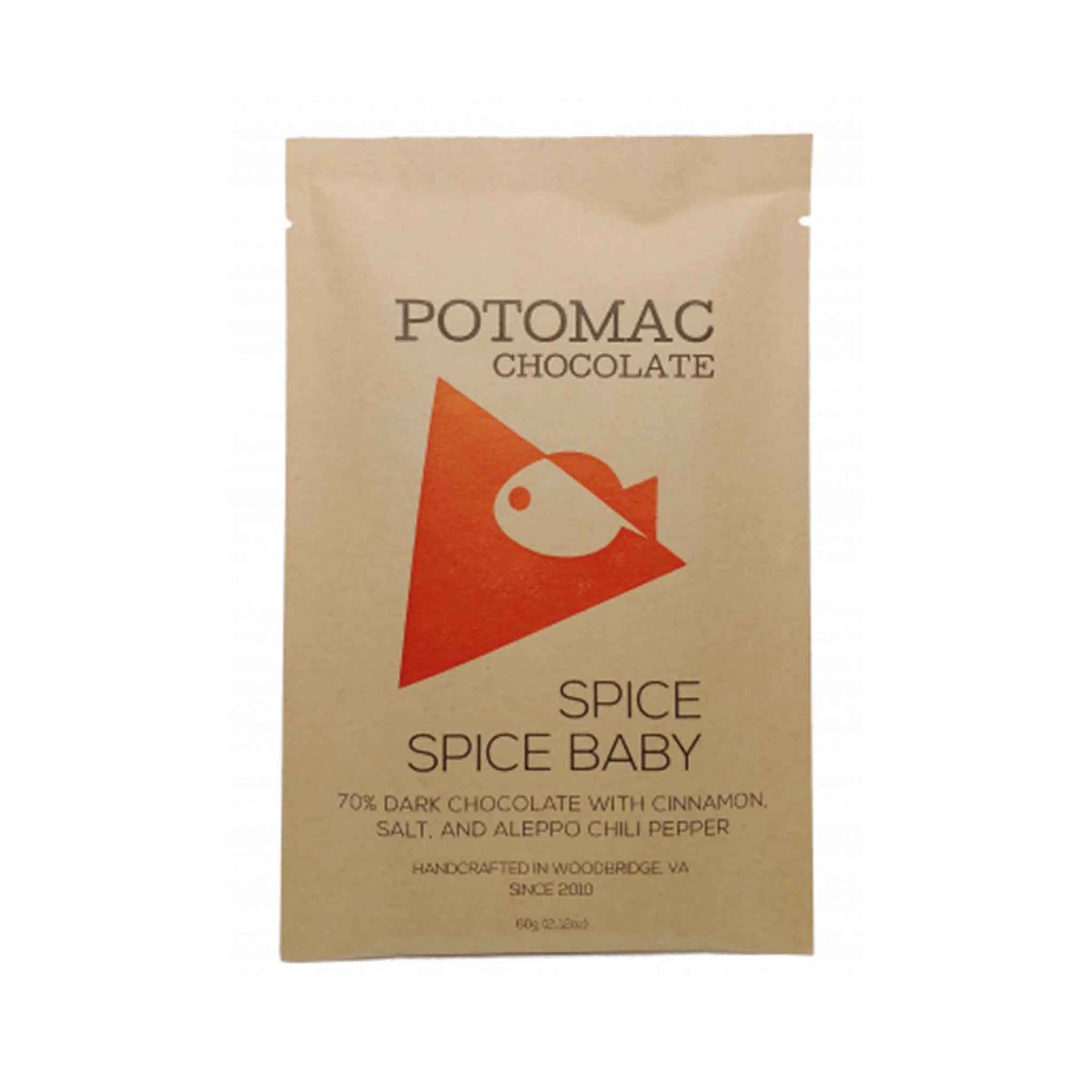 POTOMAC 70% DARK CHOCOLATE SPICE SPICE BABY 60g