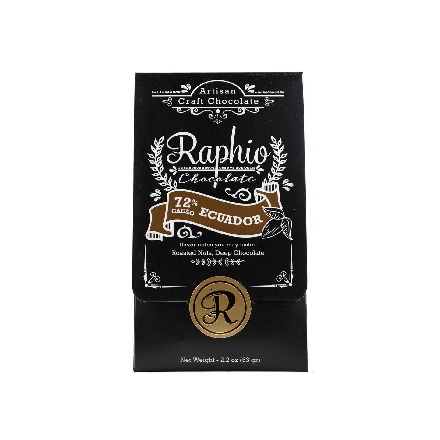 RAPHIO CHOCOLATE 92% ECUADOR 2.2oz