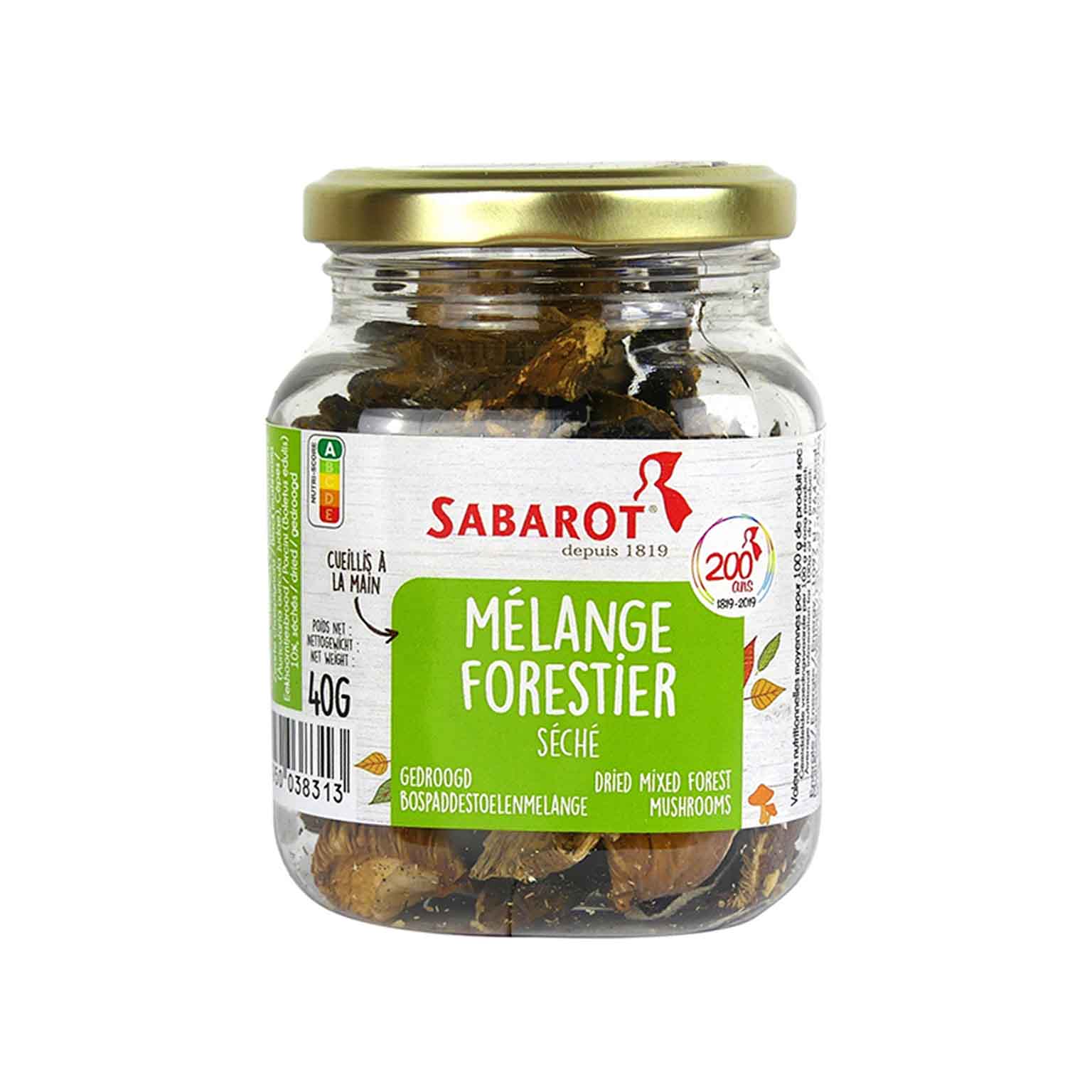 SABAROT DRIED FOREST MUSHROOMS 40g
