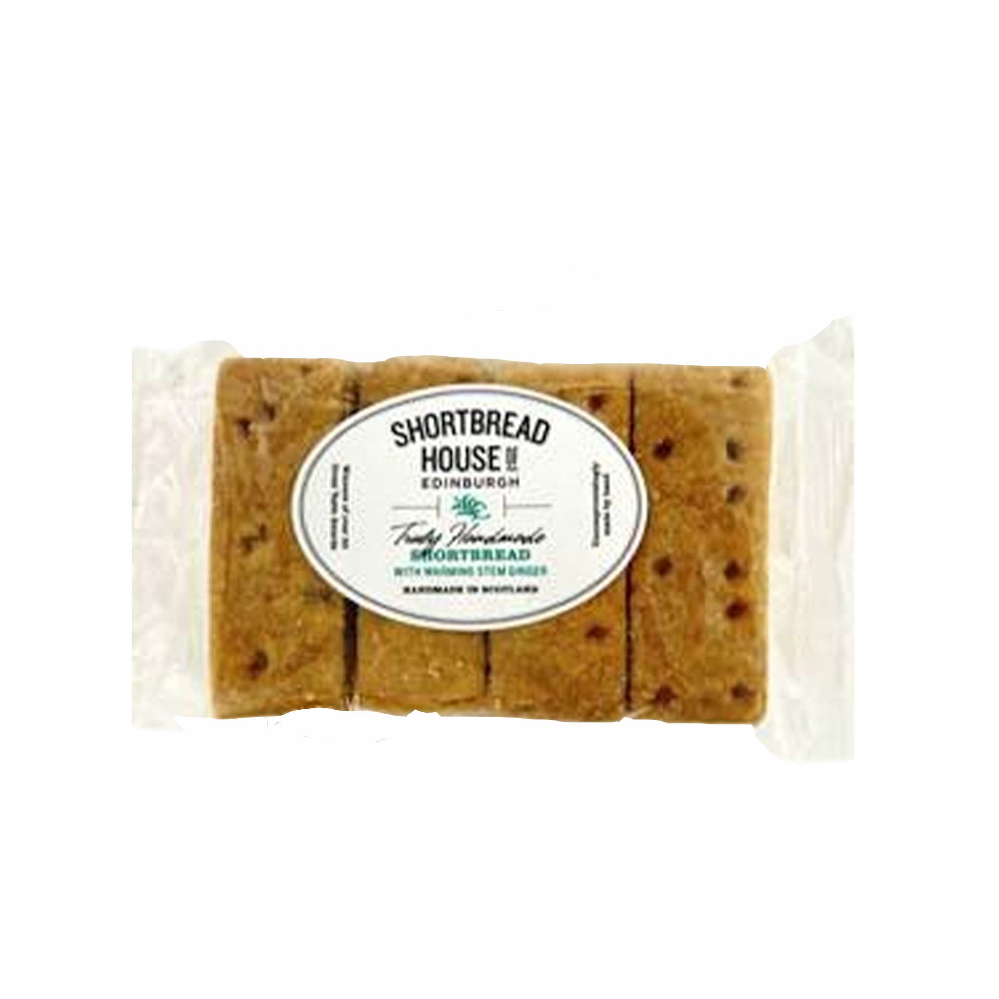 SHORTBREAD HOUSE FINGERS WITH GINGER 6oz