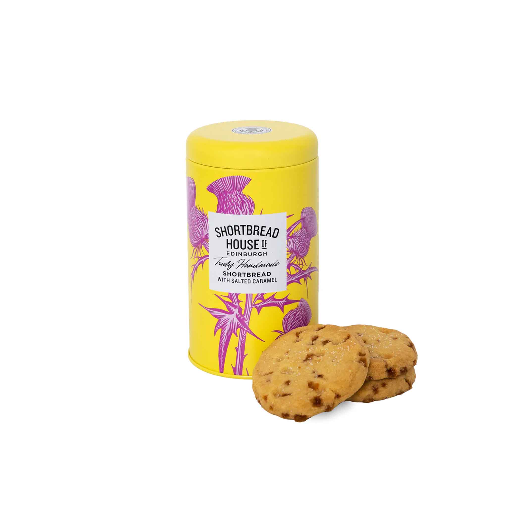 SHORTBREAD HOUSE SALTED CARAMEL COOKIES 140g