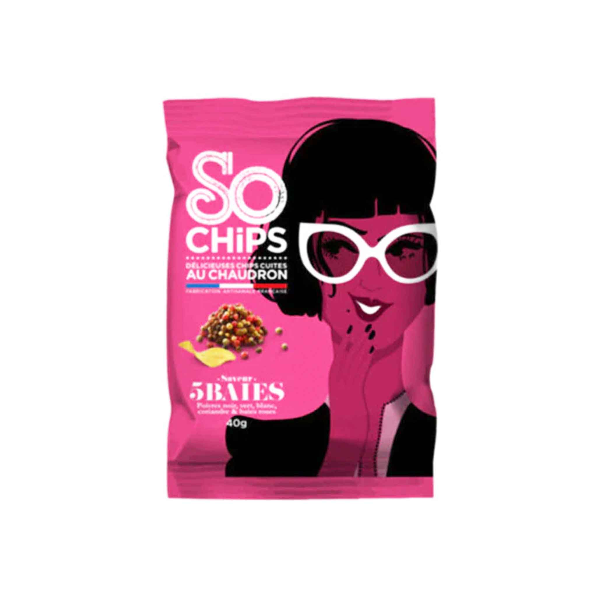 SO CHIPS 5 BAIES 40g