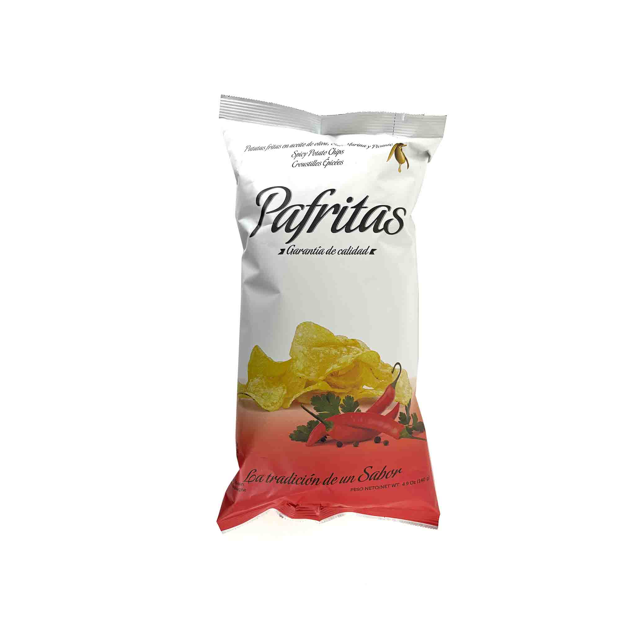 SPANISH PAFRITAS SPICY CHIPS 140g