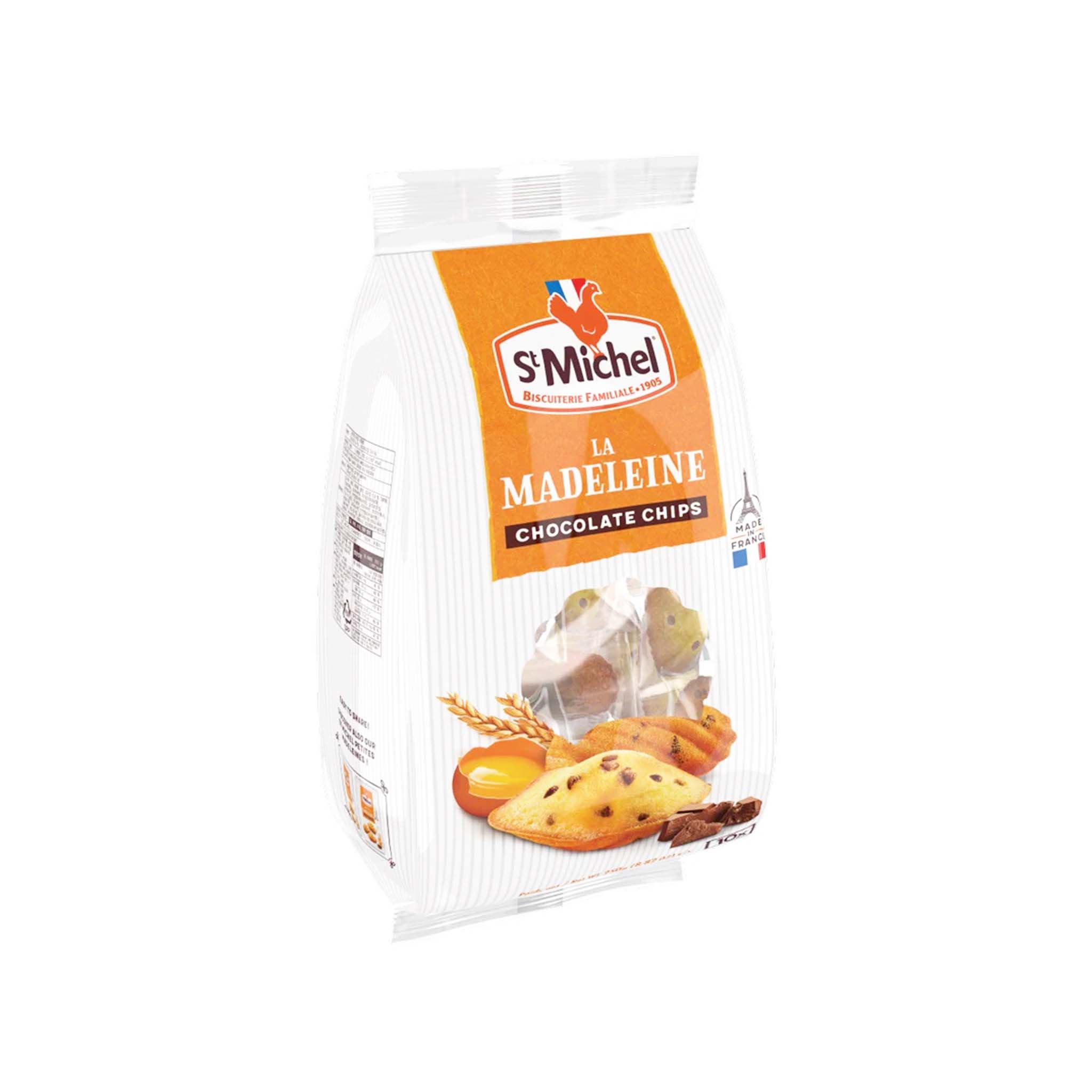 ST MICHEL MADELEINES WITH CHOCOLATE CHIPS 250g
