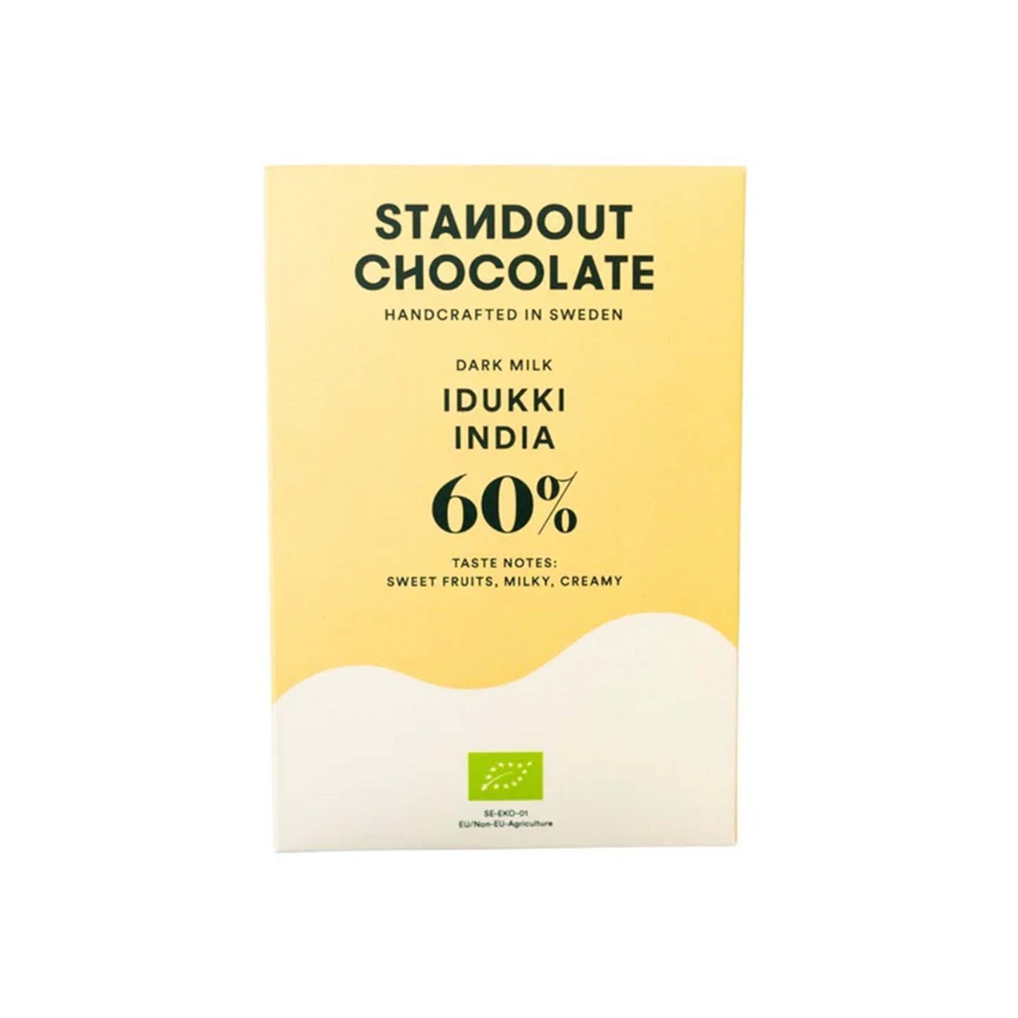 STANDOUT CHOCOLATE INDIA IDUKKI 60% DARK CHOCOLATE 50g