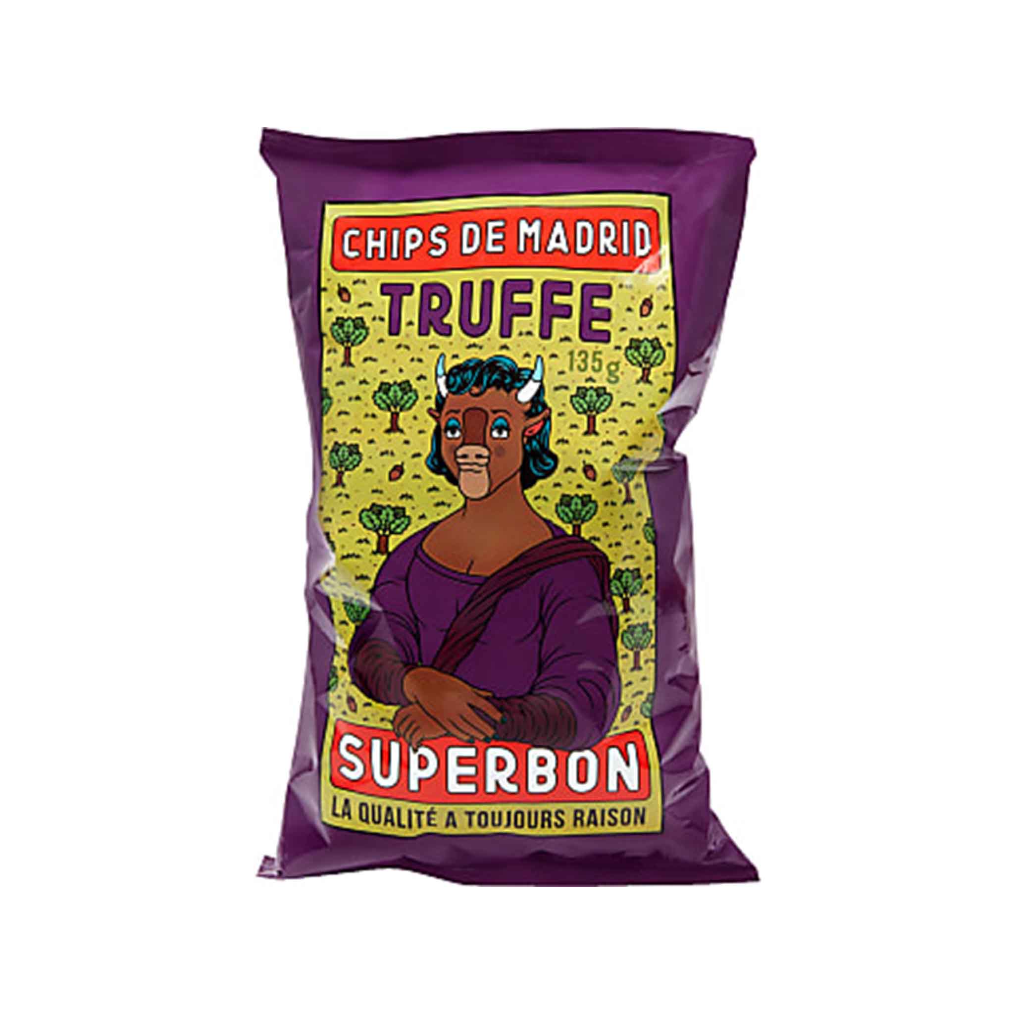 SUPERBON POTATO CHIPS WITH TRUFFLE 135g