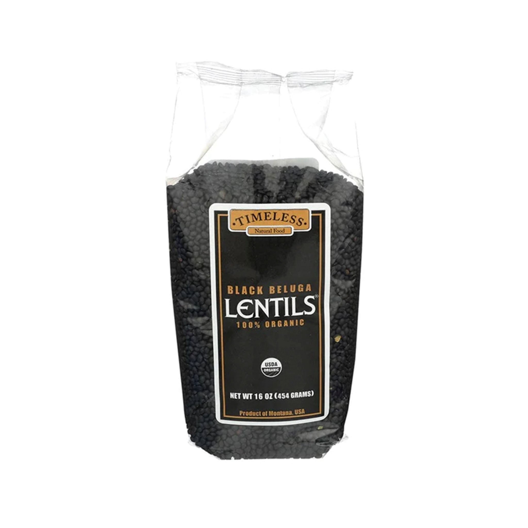 Timeless Foods Black Beluga Lentils