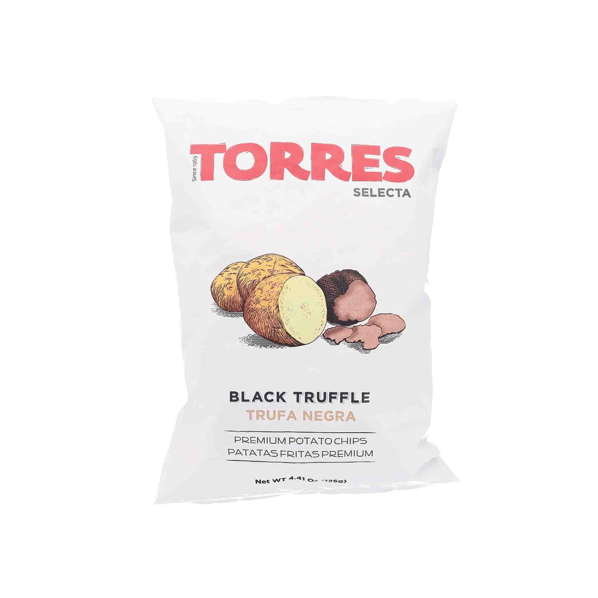 TORRES BLACK TRUFFLE CHIPS 4.41OZ