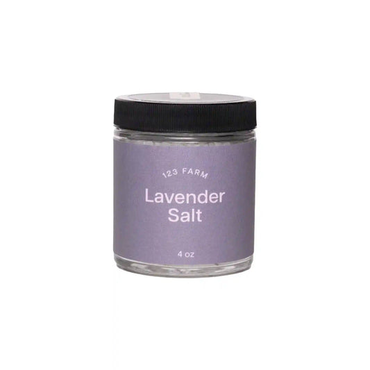 123 FARM LAVENDER SALT 4oz