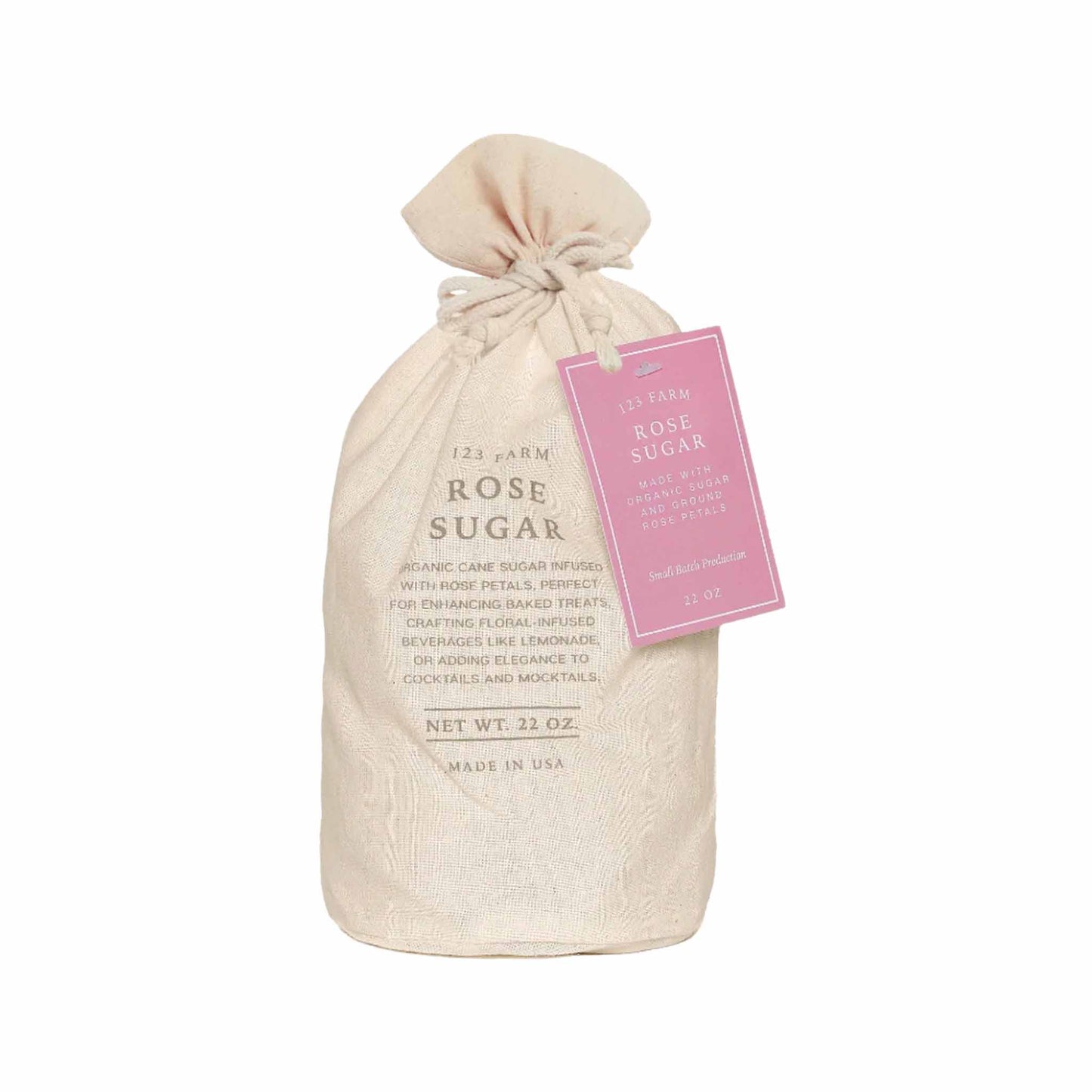 123 FARM ORGANIC ROSE SUGAR 22oz