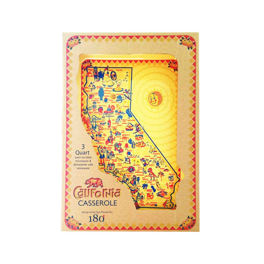 ONE HUNDRED 80 DEGREES CALIFORNIA CASSEROLE BAKING DISH
