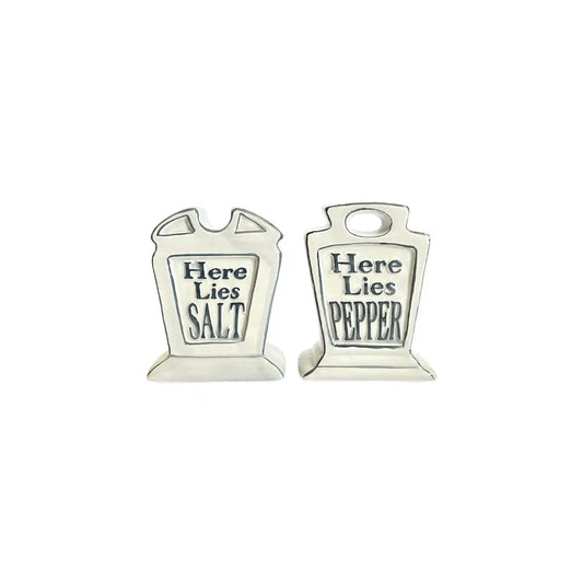 180 TOMBSTONE S&P CERAMIC SHAKER SET