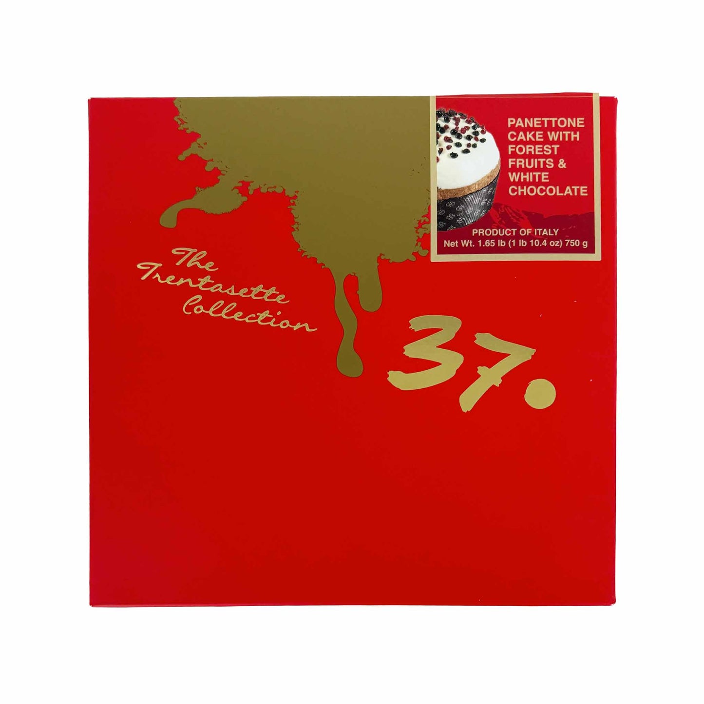 37 GRAFFITI PANETTONE WITH FOREST FRUITS & WHITE CHOCOLATE 750g