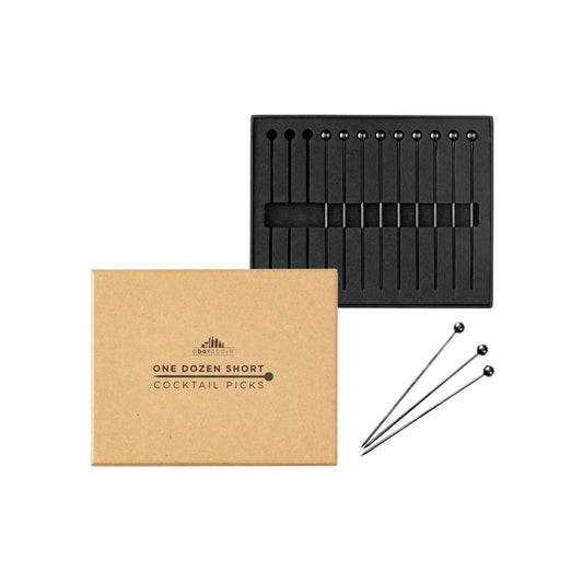 A BAR ABOVE COCKTAIL PICKS - BLACK
