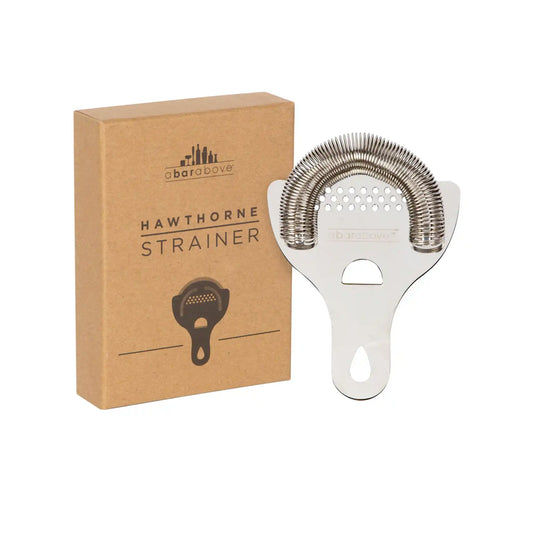 A BAR ABOVE HAWTHORNE STRAINER - STAINLESS STEEL FINISH