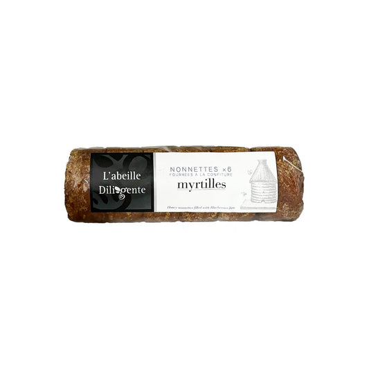 ABEILLE DILIGENTE MYRTILLES NONNETTES WITH BLUEBERRY JAM 200g