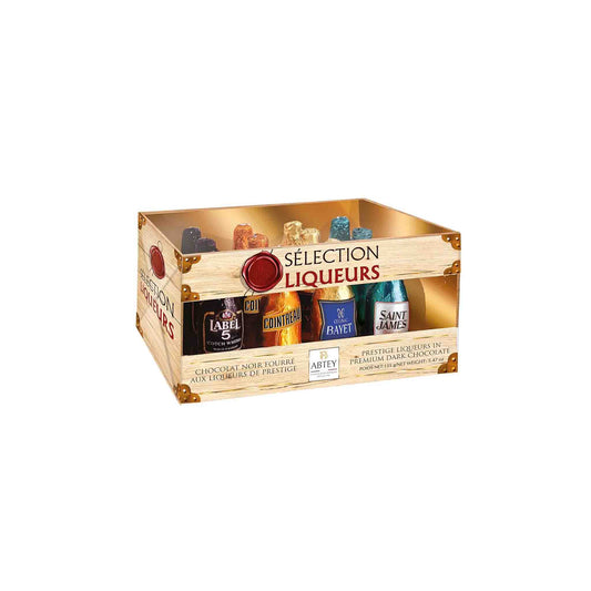 ABTEY SELECTION PRESTIGE LIQUEURS IN PREMIUM DAR CHOCOLATE 155g