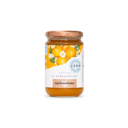 AGRIMONTANA APRICOT JAM  ZERO ADDED SUGARS 300g