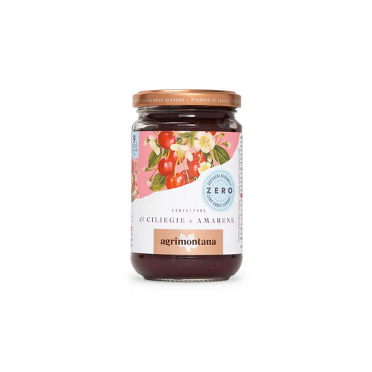 AGRIMONTANA ZERO SUGAR SOUR CHERRY JAM 300g