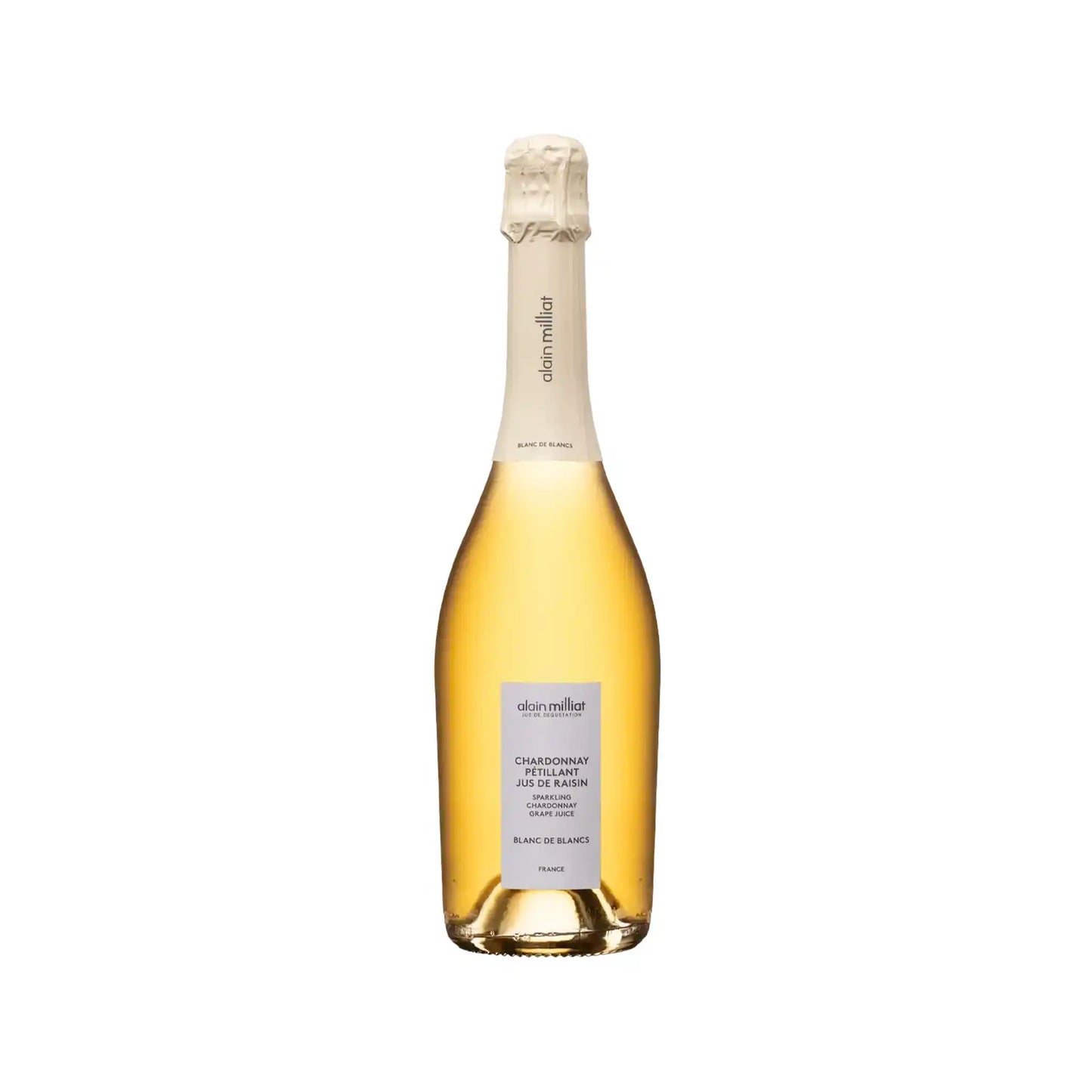 ALAIN MILLIAT CHARDONNAY PÉTILLANT JUS DE RAISIN SPARKLING GRAPE JUICE 750ml