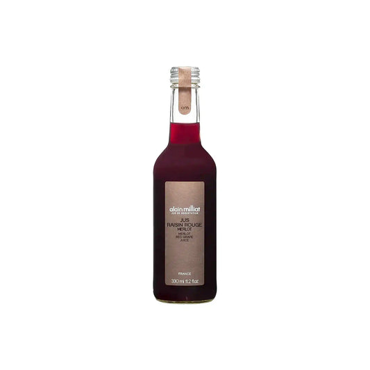 ALAIN MILLIAT JUS RAISIN ROUGE MERLOT RED GRAPE JUICE 330ml