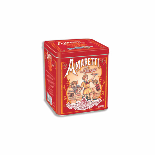 AMARETTI MINI CUBE RED TIN 1.76oz