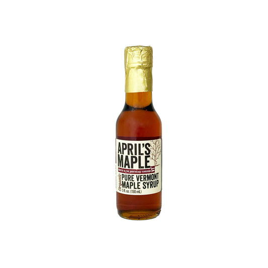 APRIL'S MAPLE PURE VERMONT MAPLE SYRUP 5 fl oz